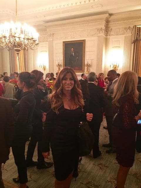 Para Paola Gutiérrez esta fue la primera vez en la histórica Casa Blanca.