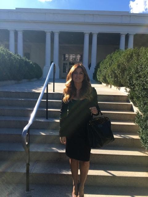 En este mes de la hispanidad Paola Gutiérrez tuvo la oportunidad de visitar la Casa Blanca.