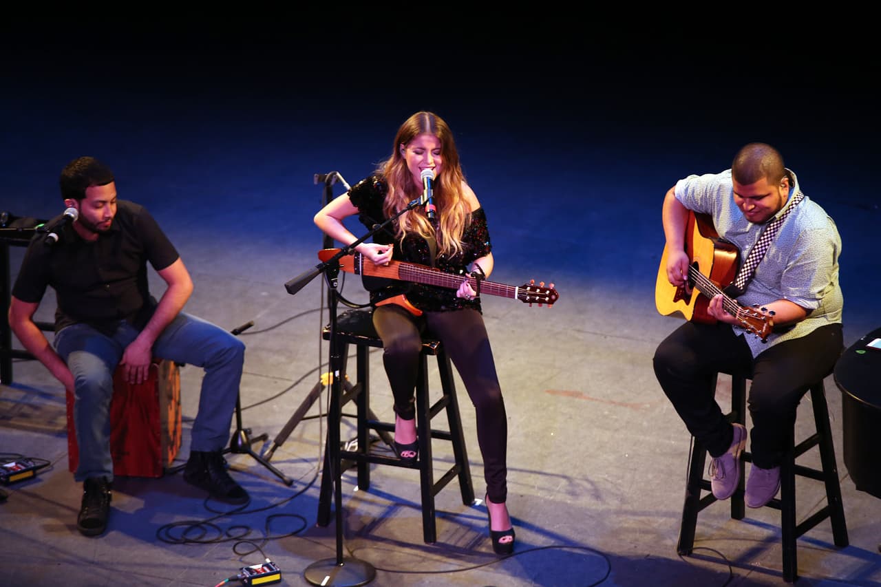 Pablo Alborán y Sofía Reyes embelesaron con su voz y talento a sus fans