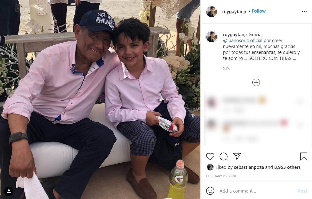 El actor infantil agradeció al productor por la nueva oportunidad: "Gracias Juan Osorio por creer nuevamente en mí, muchas gracias por todas tus enseñanzas, te quiero y te admiro… 'Soltero con hijas'", se lee en la cuenta de Instagram de Ruy.
<br>