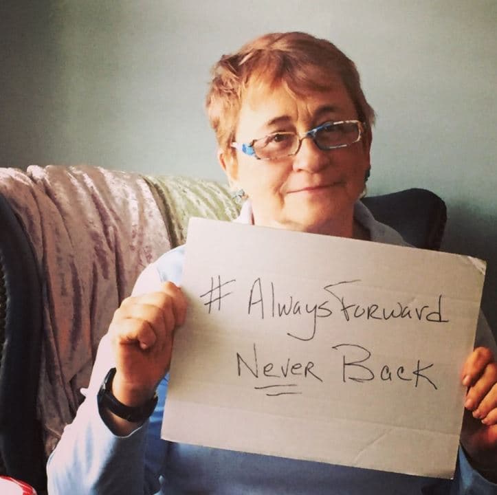 “Siempre hacia adelante, nunca atrás”, compartió en Twitter la usuaria KarateGrammy de Grammyville, Virginia, para explicar por qué irá a marchar a Washington.