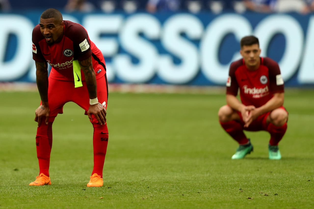 Un solitario gol de Guido Burgstaller fue suficiente para que el Schalke 04 le ganara al Eintracht en su casa en la última jornada de la Bundesliga.