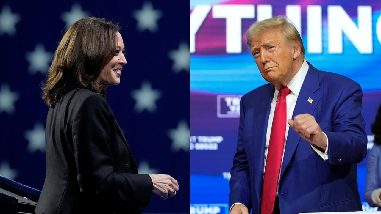 La carrera por Pensilvania: Harris arremete contra el "gran riesgo" de elegir a Trump mientras este celebra un extraño ‘town hall’ con más música que preguntas