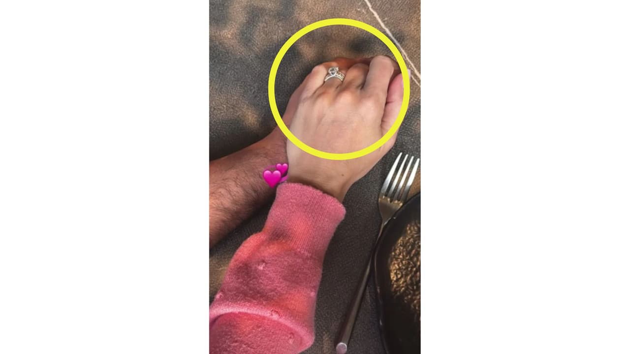 ¿Comprometida?, así se dejó ver Marjorie de Sousa en Instagram.