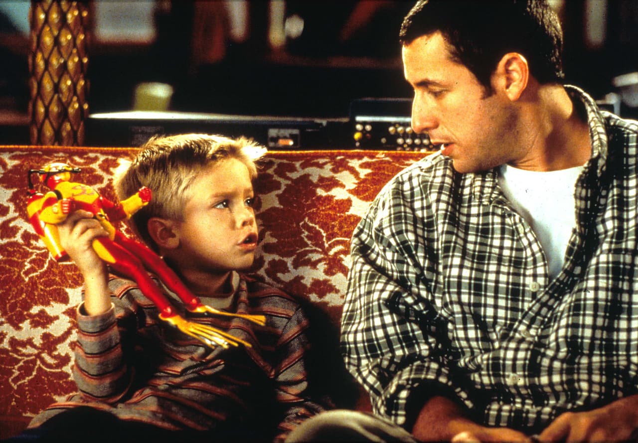 Trata sobre un hombre, Sonny Koufax (Adam Sandler) quien para sorprender a su novia adopta al hijo de un amigo, el cuál había quedado huérfano. Cuando su pareja lo deja, Sonny se ve frente a un montón de responsabilidades que implica su nuevo hijo.