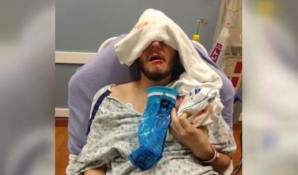 Debido a los golpes que recibió Ibonie en el rostro ahora le faltan tres dientes, tiene la nariz y el paladar fracturados y diez puntos en el labio.
<br>