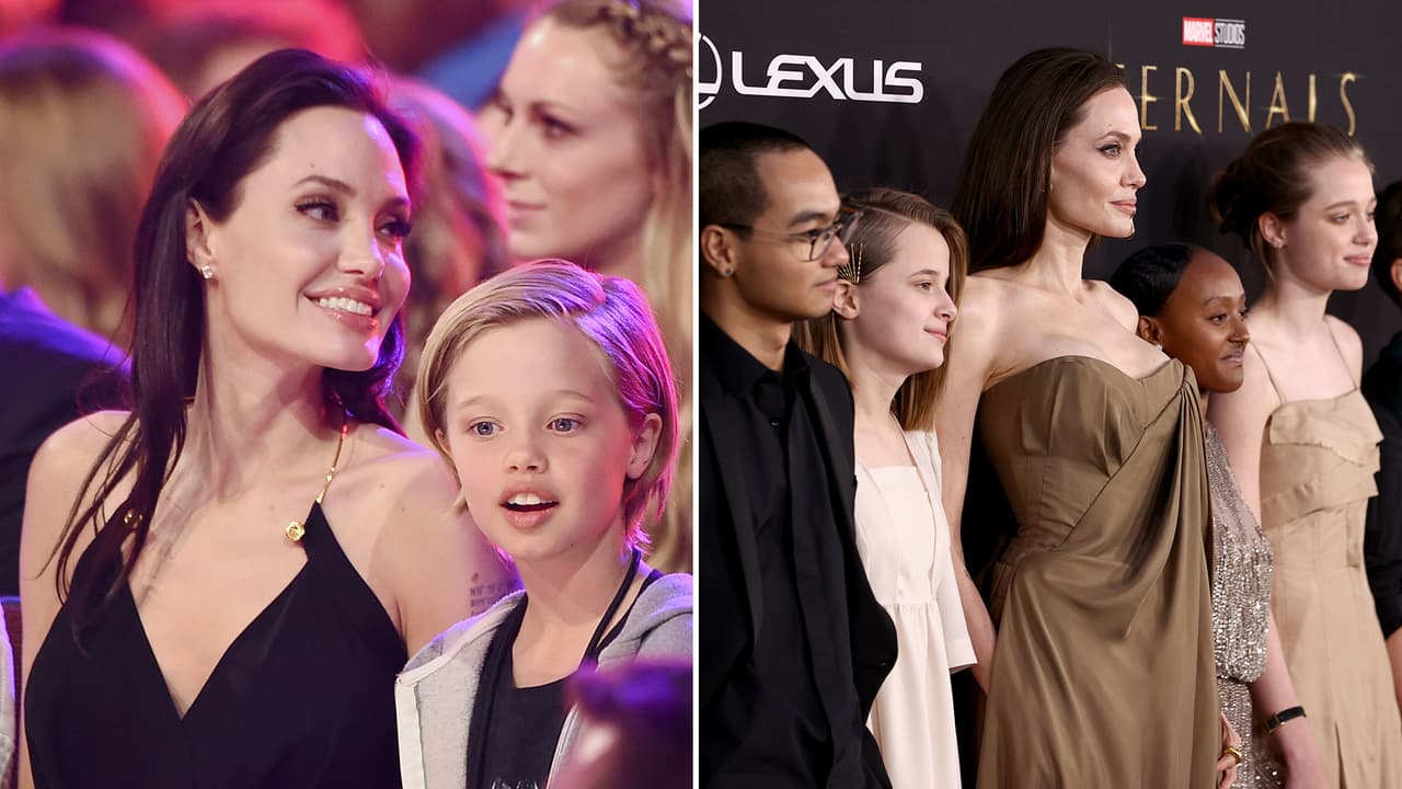 Así han cambiado los hijos de Angelina Jolie, ¡son todos unos adolescentes!