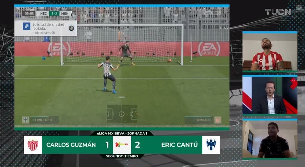 Rayados no perdonó y llegó el gol al 56’.