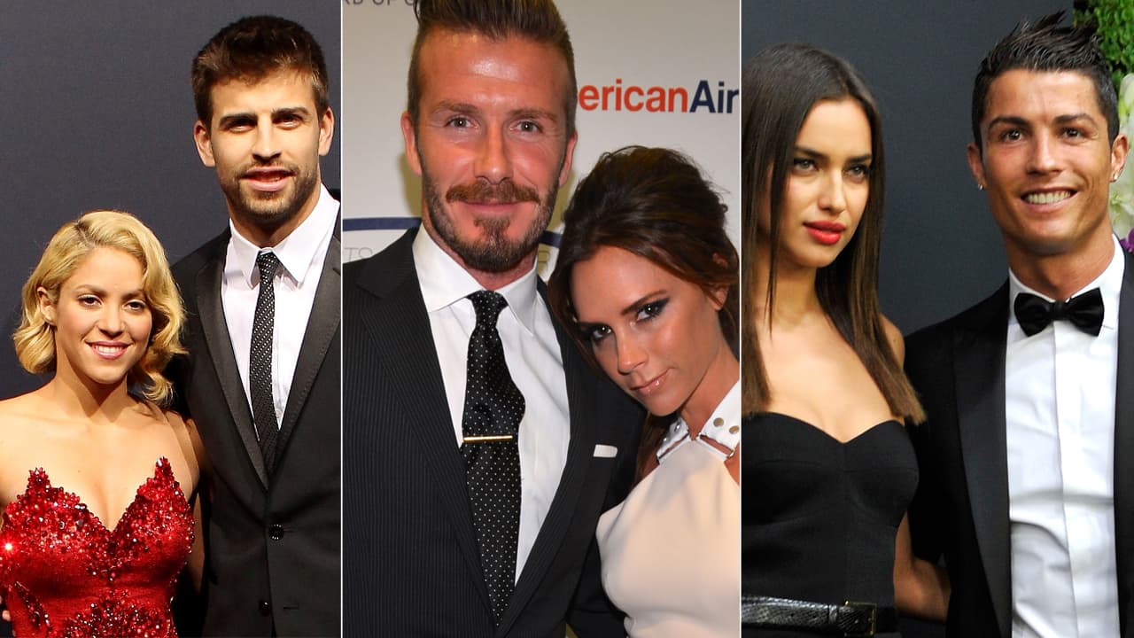 Celebridades enamoradas de futbolistas