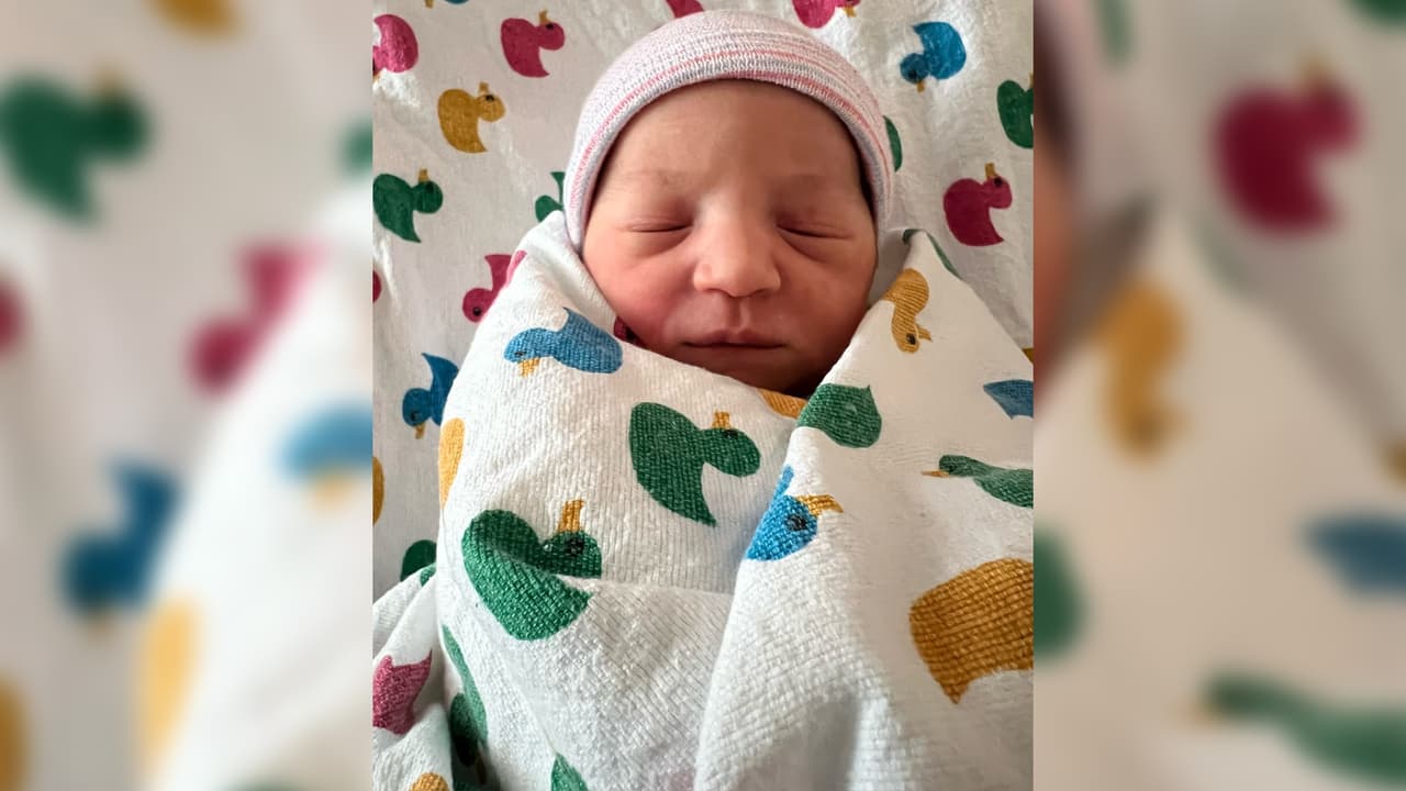 Francesca fue otro de los primeros bebés en nacer en Houston al hacerlo a las 12:15am del 1 de enero en el Texas Children’s Pavilion for Women. Pesó 6 libras, 5 onzas y midió 21 pulgadas.