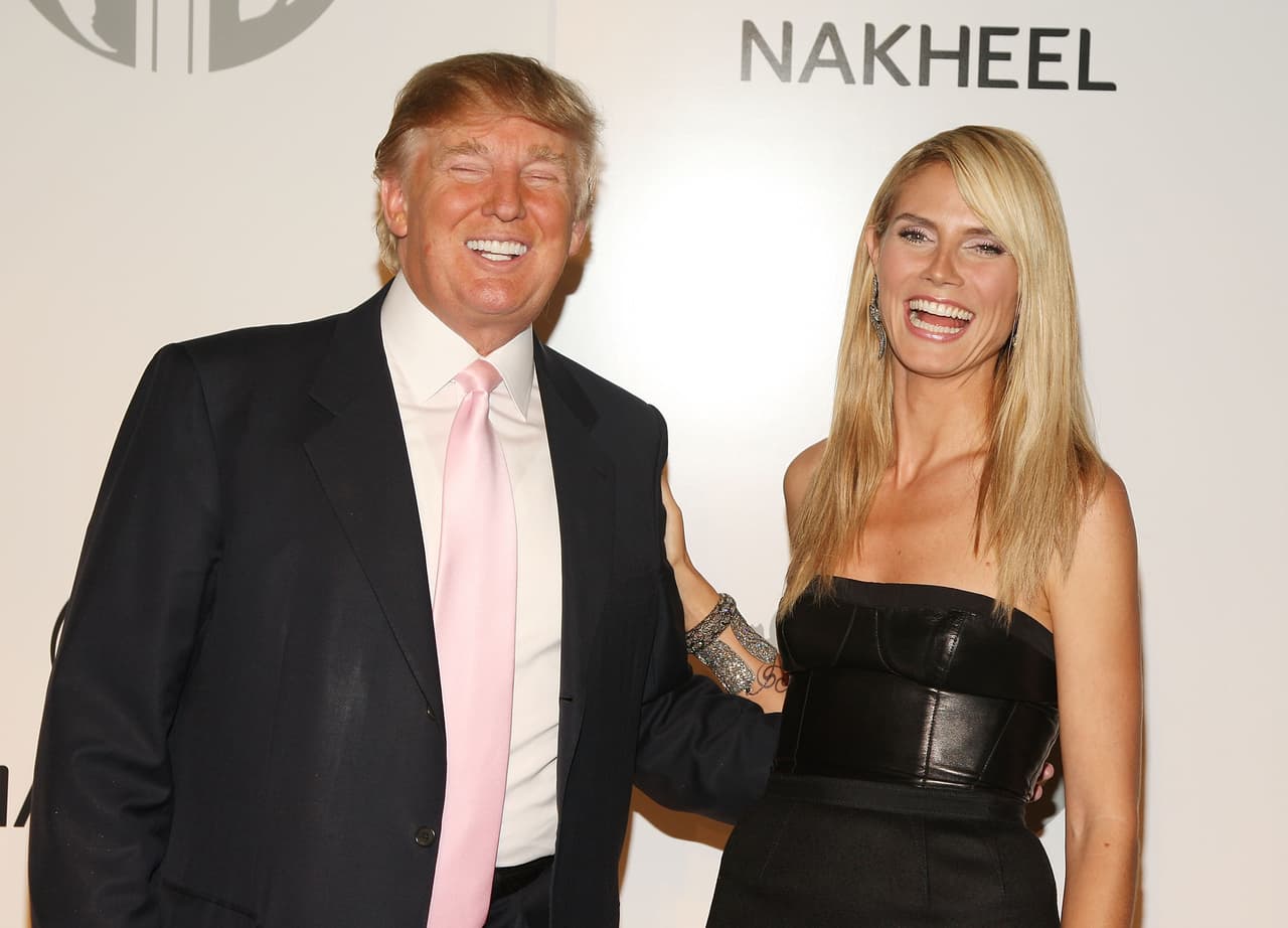 Semanas atrás, Heidi Klum fue la víctima de los comentarios de Trump.