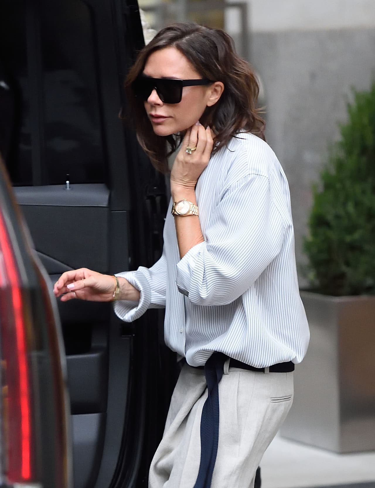 Al finalizar el show partieron juntos a celebrar en algún restaurante de la Gran Manzana.