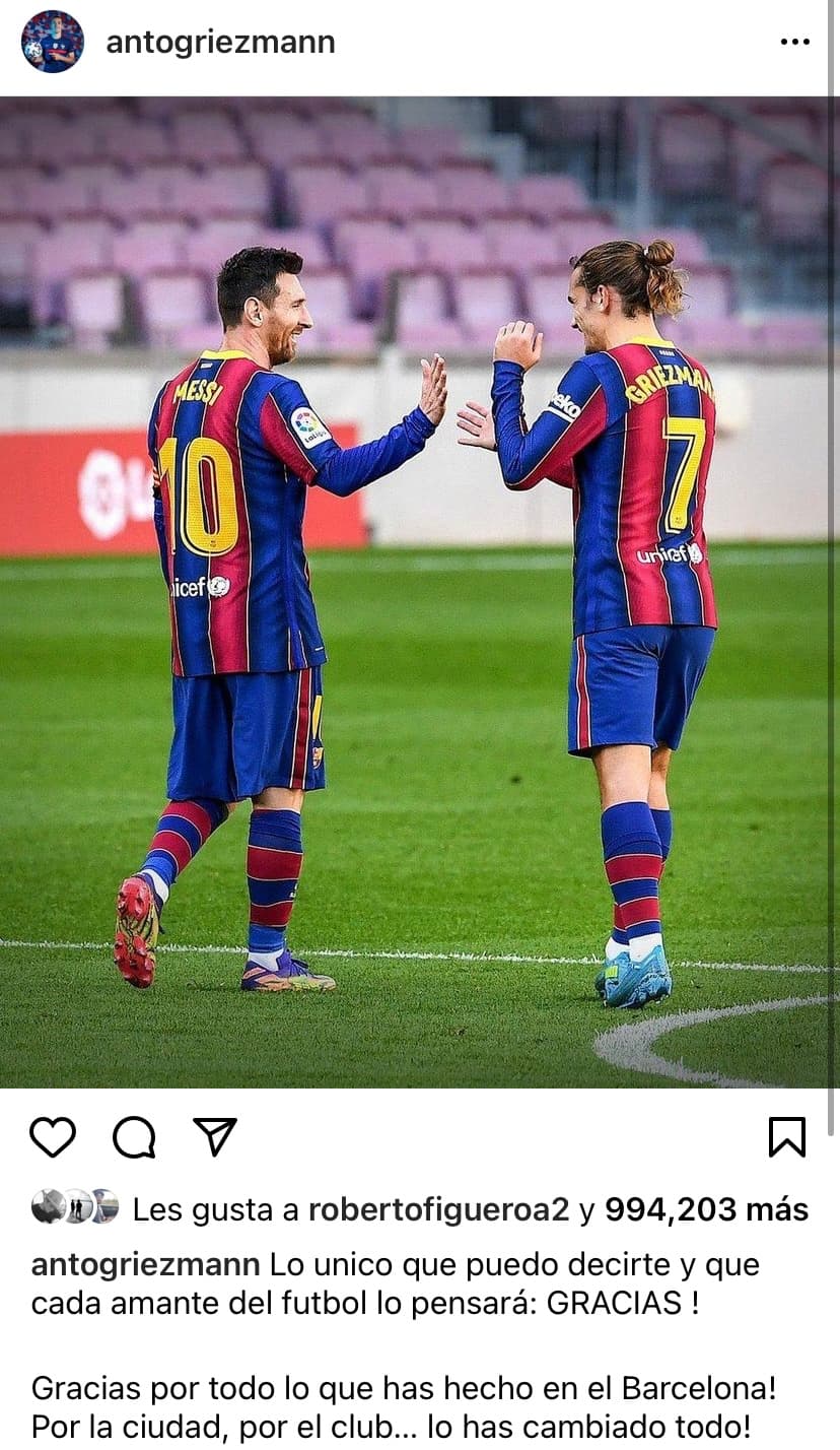 Se termina un ciclo histórico dentro del futbol y las redes sociales se inundan con mensajes de apoyo y despedida para Lionel Andrés Messi Cuccitini.