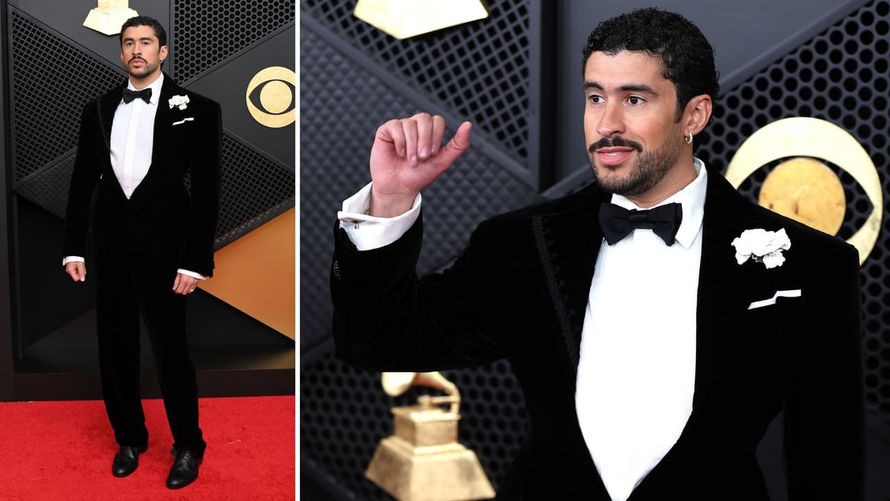 Bad Bunny en los Premios GRAMMY 2026.