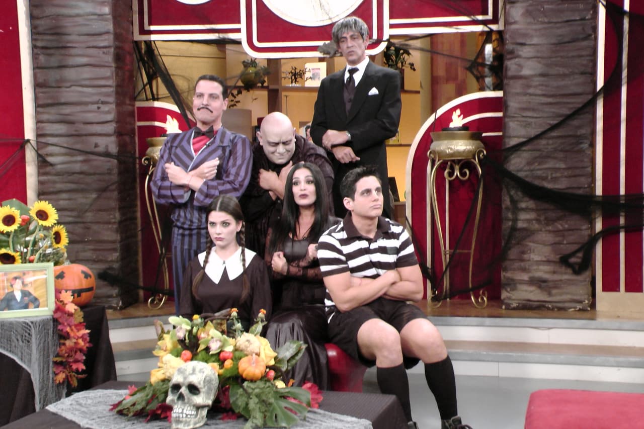 Todos muy en su papel, sin duda fue una fiesta muy familiar la de ese año.