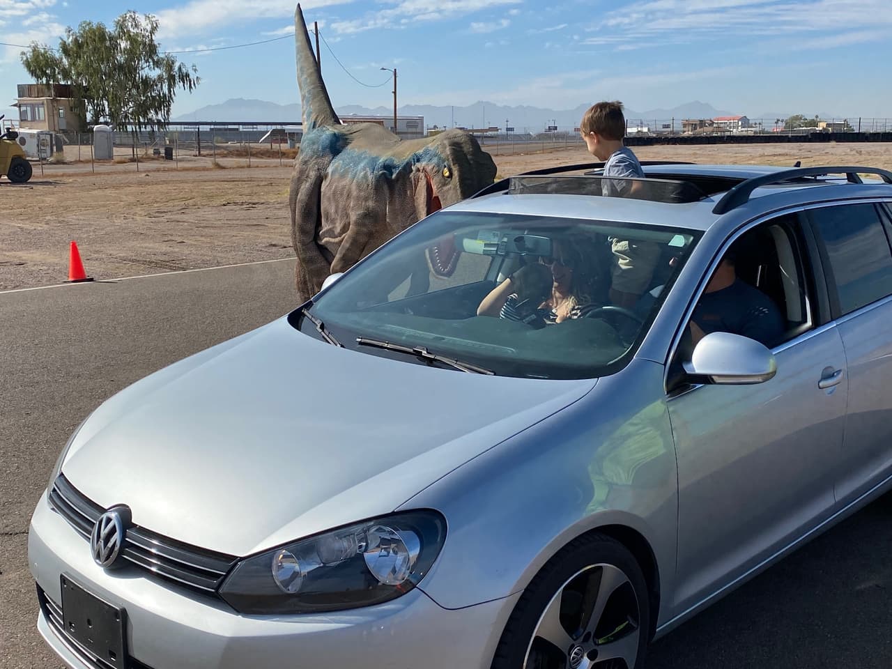 La exhibición se lleva acabo en el Wild Horse Pass Motorsports Park en Chandler, Arizona.
<br>