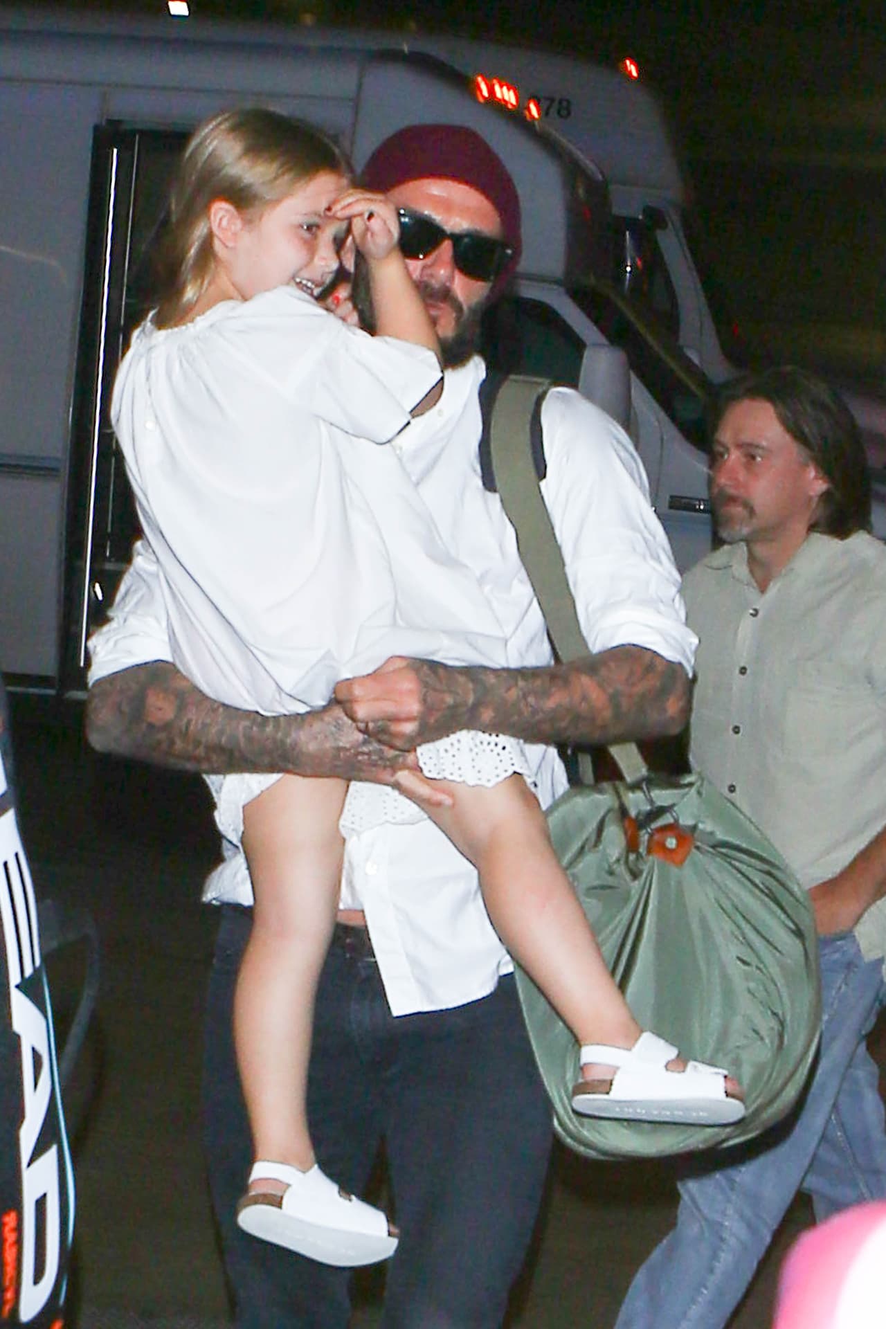 Al parecer estaba de muy buen humor.