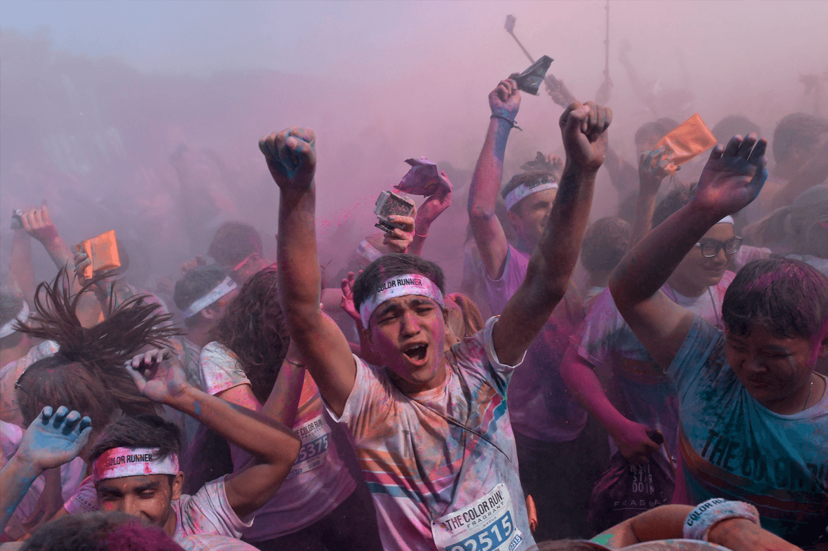 La felicidad, salud y el intento de pensamiento positivo constante.