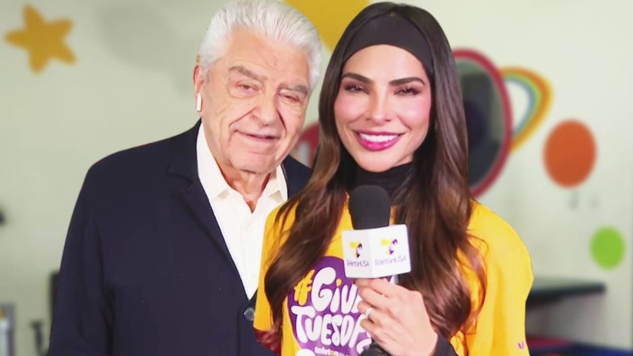 Don Francisco y Alejandra Espinoza inspiran a la comunidad hispana con el #GivingTuesday