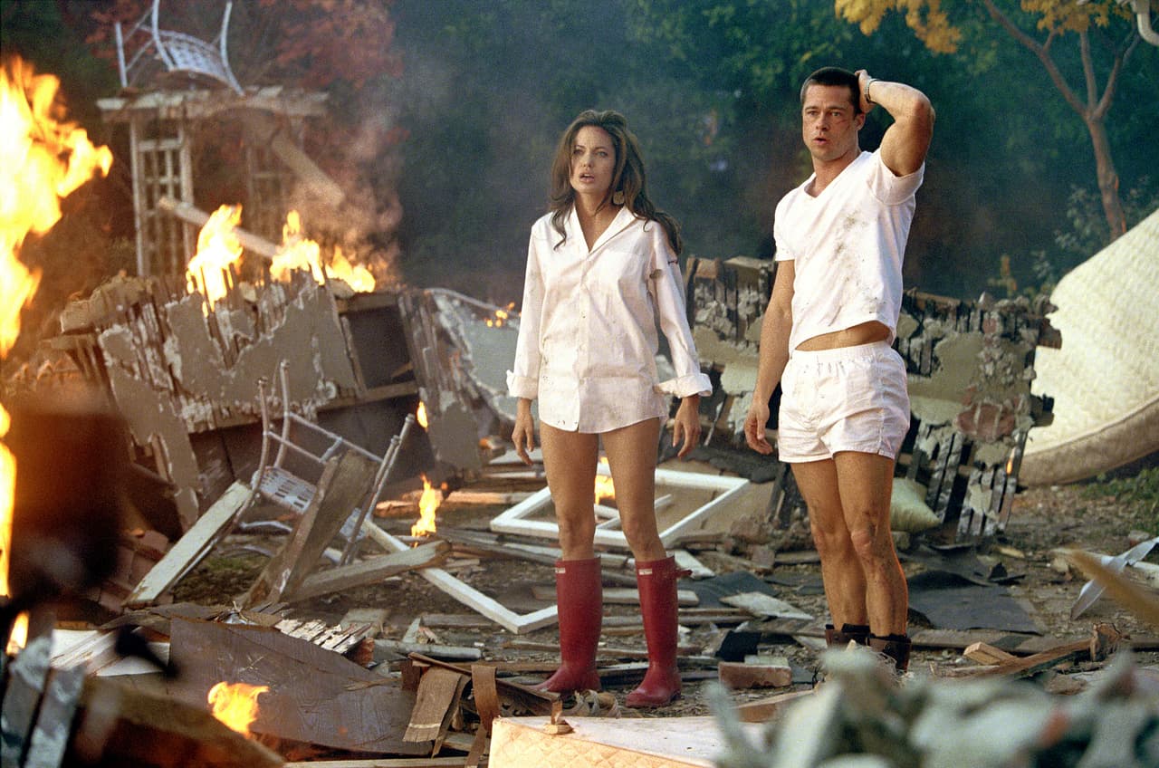 Escenas de la película 'Mr. and Mrs Smith'.