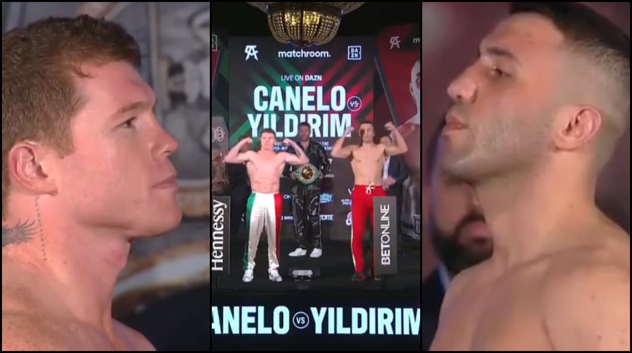 Rodolfo Pizarro visita a 'Canelo' Álvarez antes de su pelea en Miami
