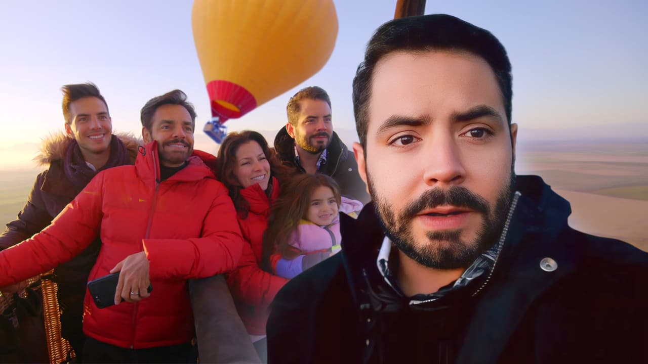 De Viaje Con Los Derbez: el paseo en globo desata el miedo de José Eduardo