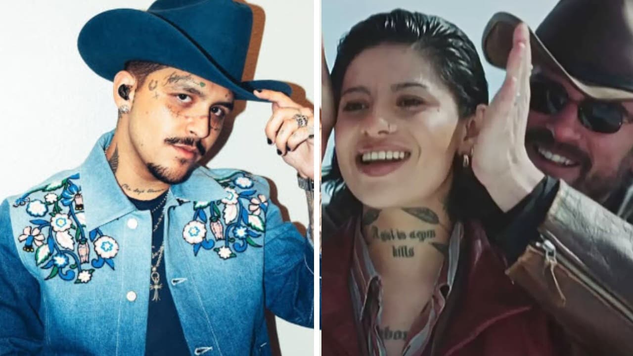 Nodal reacciona a polémica de su nuevo video tras comparaciones de la modelo con Ángela Aguilar y Cazzu