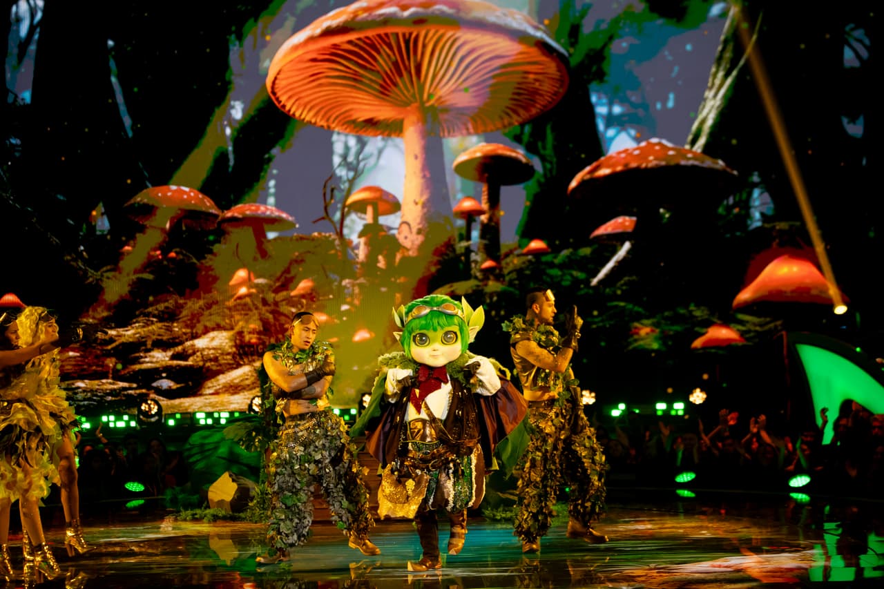 La segunda del triple combate fue Hada, quien con su magia y encantó brilló en el escenario.