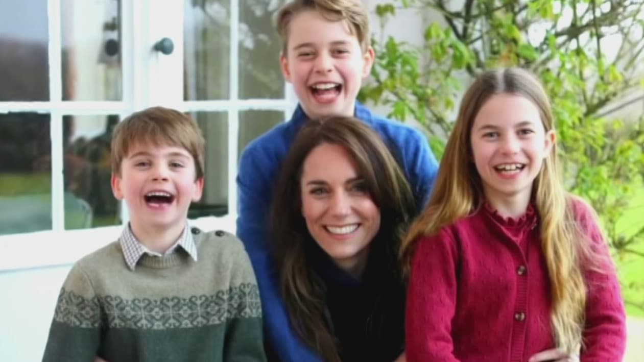 La polémica por la foto manipulada de Kate Middleton junto a sus hijos; la princesa se disculpó por haberla editado