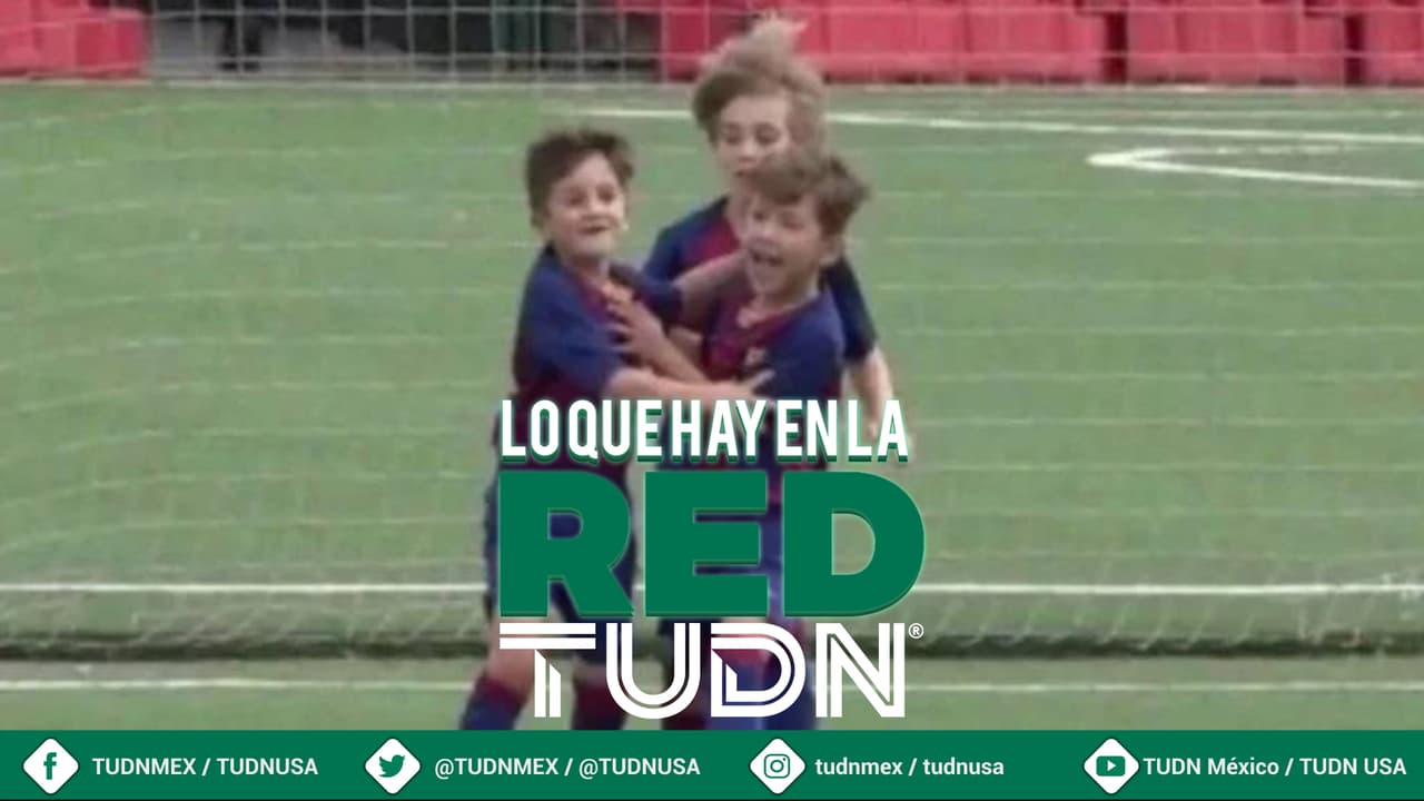 El gol de Thiago Messi que se hizo viral.