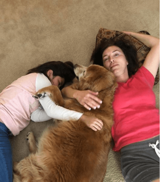 A la niña la adoptó en un albergue de Chihuahua, al norte de México.
<br>