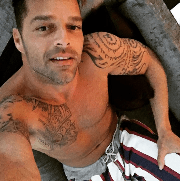 Ricki Martin es un madurito, pero muy sabroso.