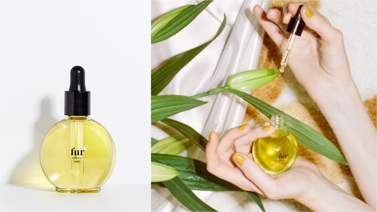 <a href="https://furyou.com/collections/all/products/fur-oil " target="_blank">Aceite Fur</a> en botella de 75ml. 
<br>
<b>Precio $46 </b>
<br>Preparar la piel en sus partes más intimas, requiere de productos limpios, veganos, probados dermatológicamente y sexys. Todo esto se cumple a cabalidad este aceite de semilla de uva, jojoba y árbol del té.
<br>
<br>