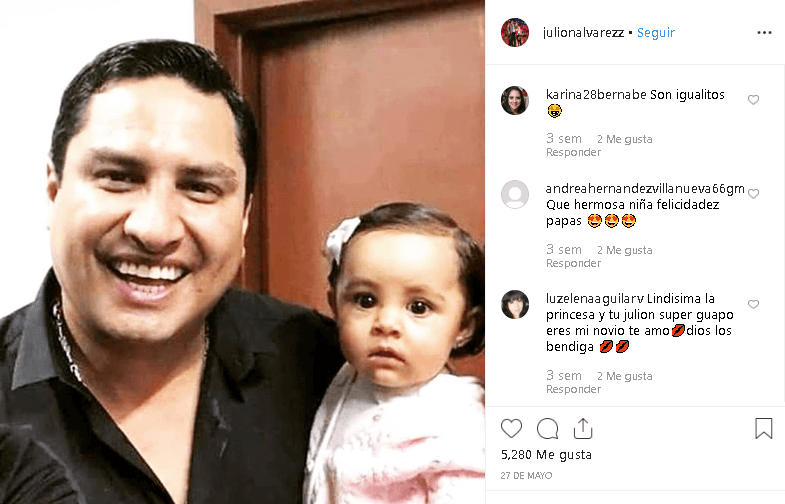 Pero su dieta de alcohol no solo fue por cuestiones de salud, sino también por su hija 
<b><a href="https://www.univision.com/musica/regional-mexicano/despeinada-pero-muy-sonriente-julion-alvarez-presento-al-fin-a-su-hija-maria-isabel" target="_blank">María Isabel</a></b> y el nuevo bebé que ya está en el vientre de su esposa, Nathaly Fernández.