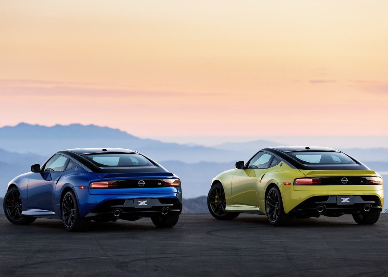 El Nissan Z 2023 respeta el diseño presentado anteriormente en el Z Proto de 2020 que toma elementos de las generaciones anteriores.