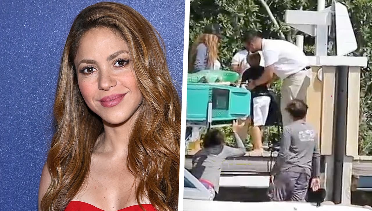 Así es como Shakira se divierte con sus hijos en vísperas de la boda de su excuñado