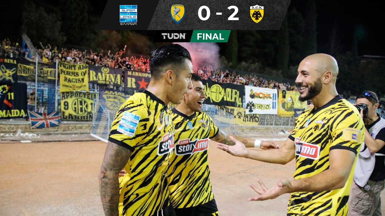 AEK sigue confiando en Orbelín y gana para escalar al tercer lugar