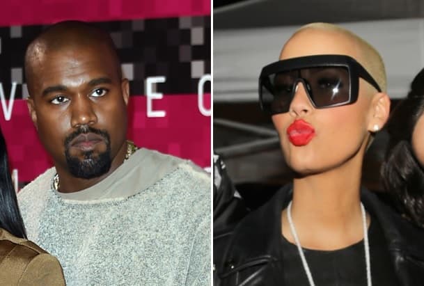 A Kanye lo tiene muy mal el insulto que le lanzó Amber hace varias semanas, cuando ella dijo que al rapero le fascinaba que jugaran con su trasero.