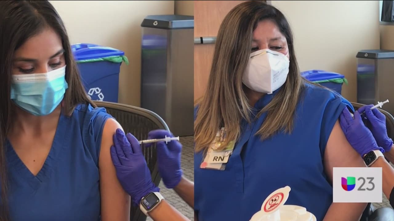Enfermeras cuentan su experiencia tras vacunarse contra el Coronavirus 