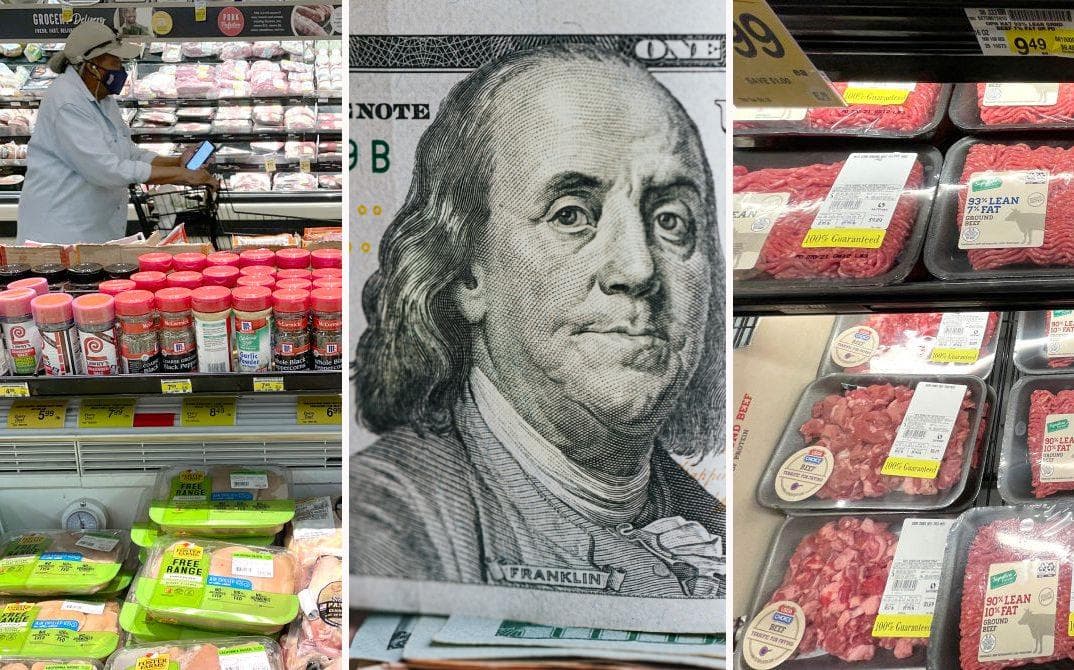 El Departamento de Agricultura estima que durante este 2022 los precios de la comida seguirán subiendo entre un 1.5% y un 2.5%.