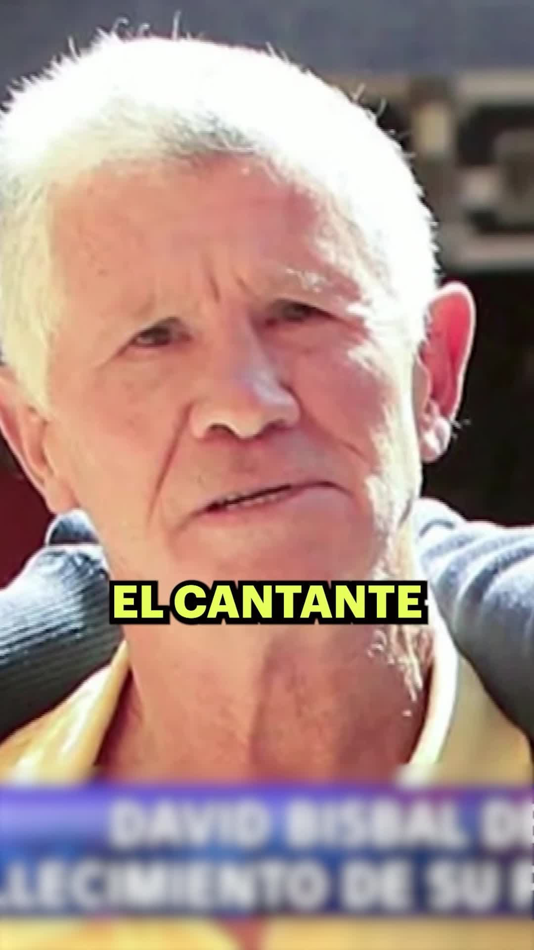 Fallece José Bisbal, padre de David Bisbal tras una larga batalla contra el alzheimer