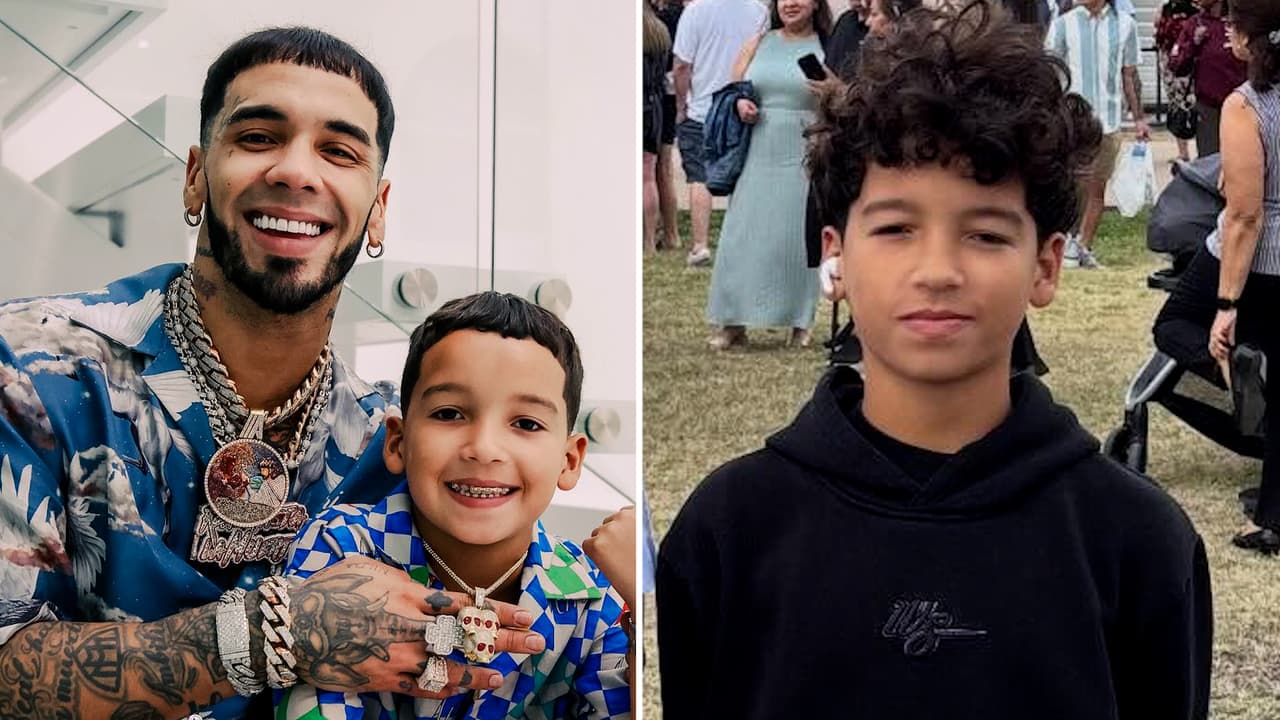 Pablito, el hijo de Anuel AA, ya tiene 12 años, ¿se parece al cantante?