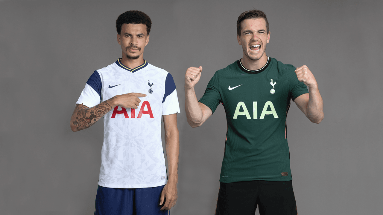 Playeras de local y visita de Tottenham Hotspur