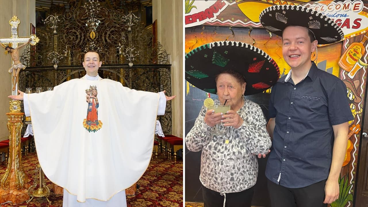 Sacerdote que se hizo viral por sus chistes habla de la “depresión sonriente” que sufre