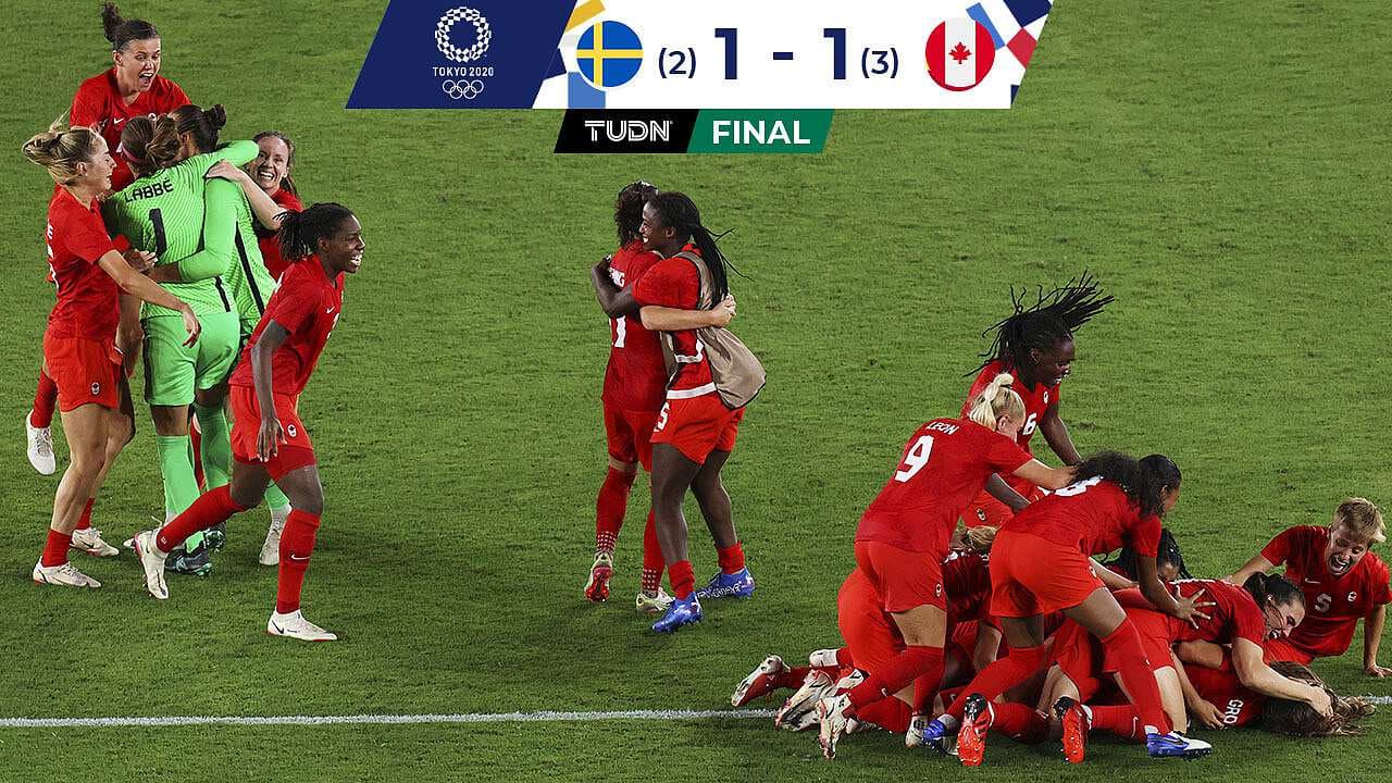 ¡Dramático! Canadá es de oro en Tokyo 2020