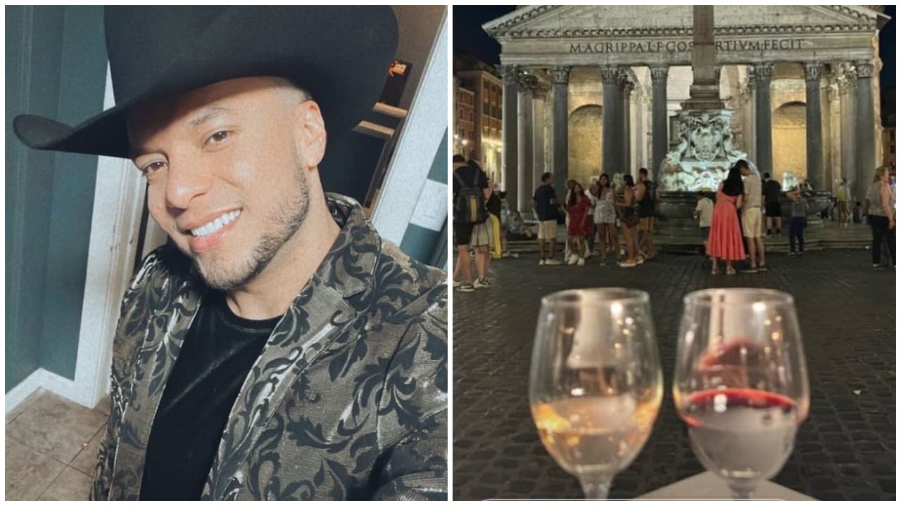 Lorenzo Méndez y su presunta novia se fueron de vacaciones a Europa