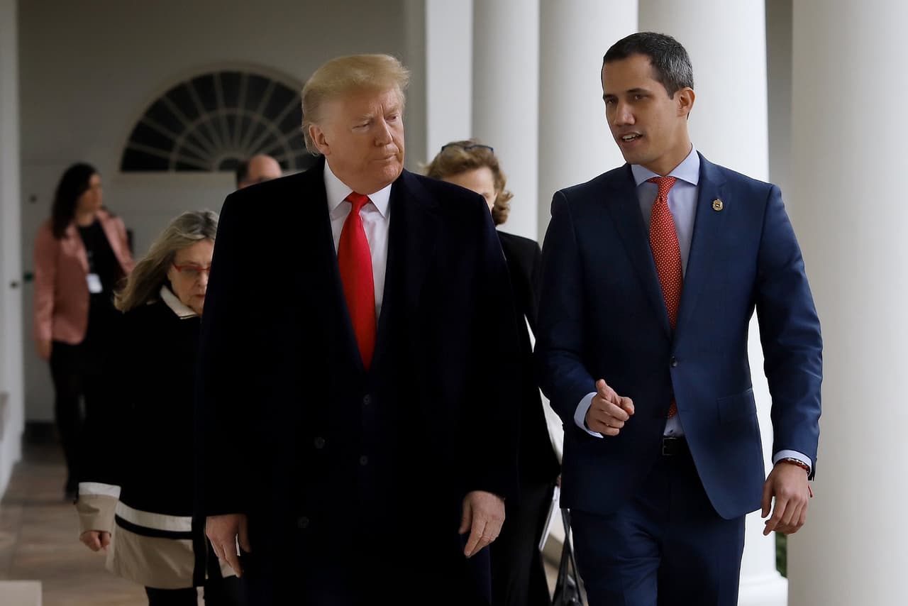 Un comunicado de la Casa Blanca informó que la visita de Guaidó era “una oportunidad para reafirmar el compromiso de Estados Unidos con el pueblo de Venezuela”.