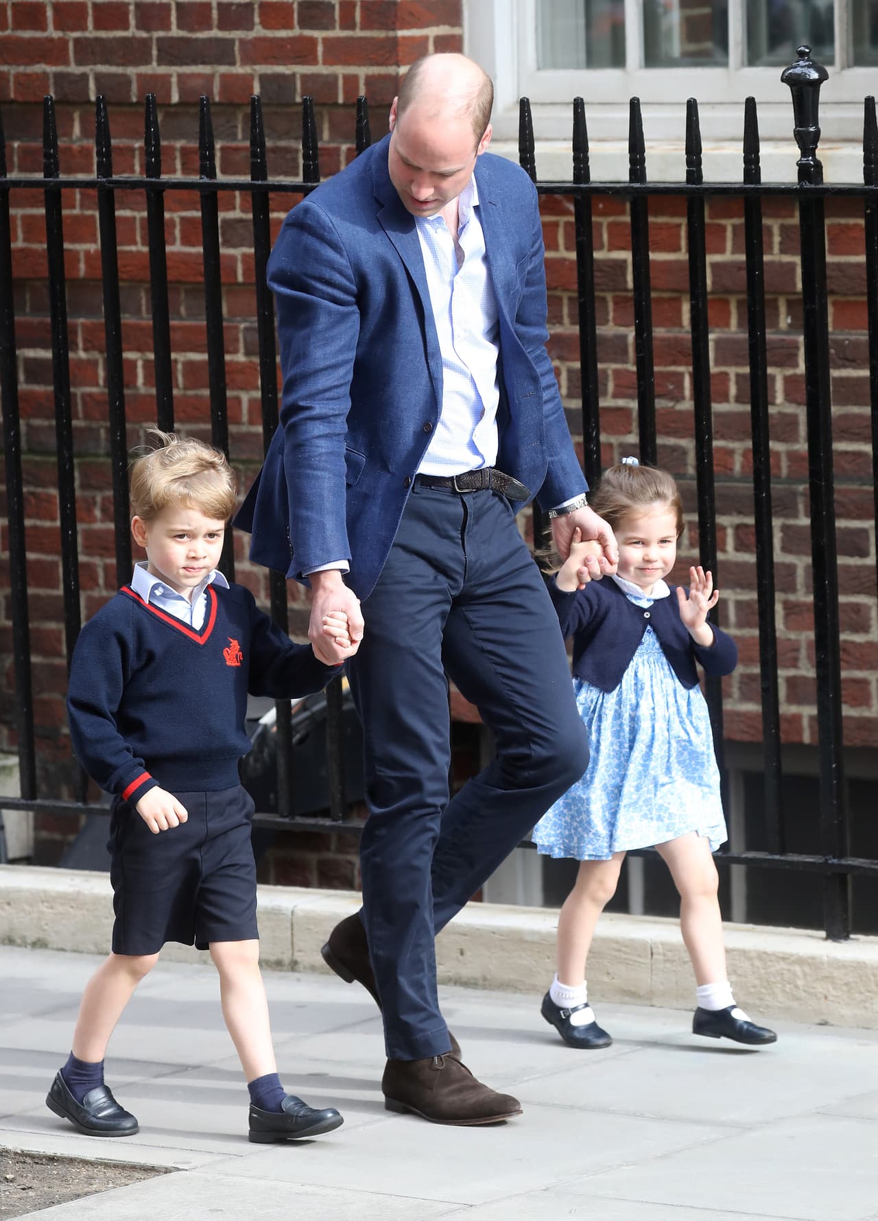 En este nuevo año escolar el príncipe George ingresó a Thoma’s Battersea, mientras que la pequeña Charlotte volvió a Willcocks Nursery School. 
<br>