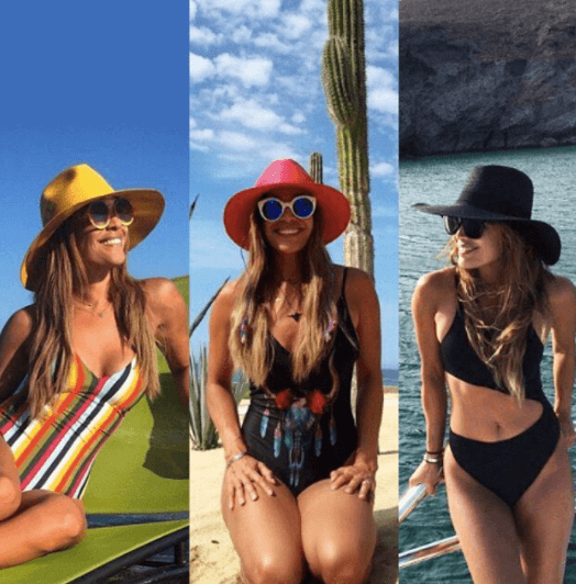 Karla lució bella y a la moda, en estos días que disfrutó junto a su familia.