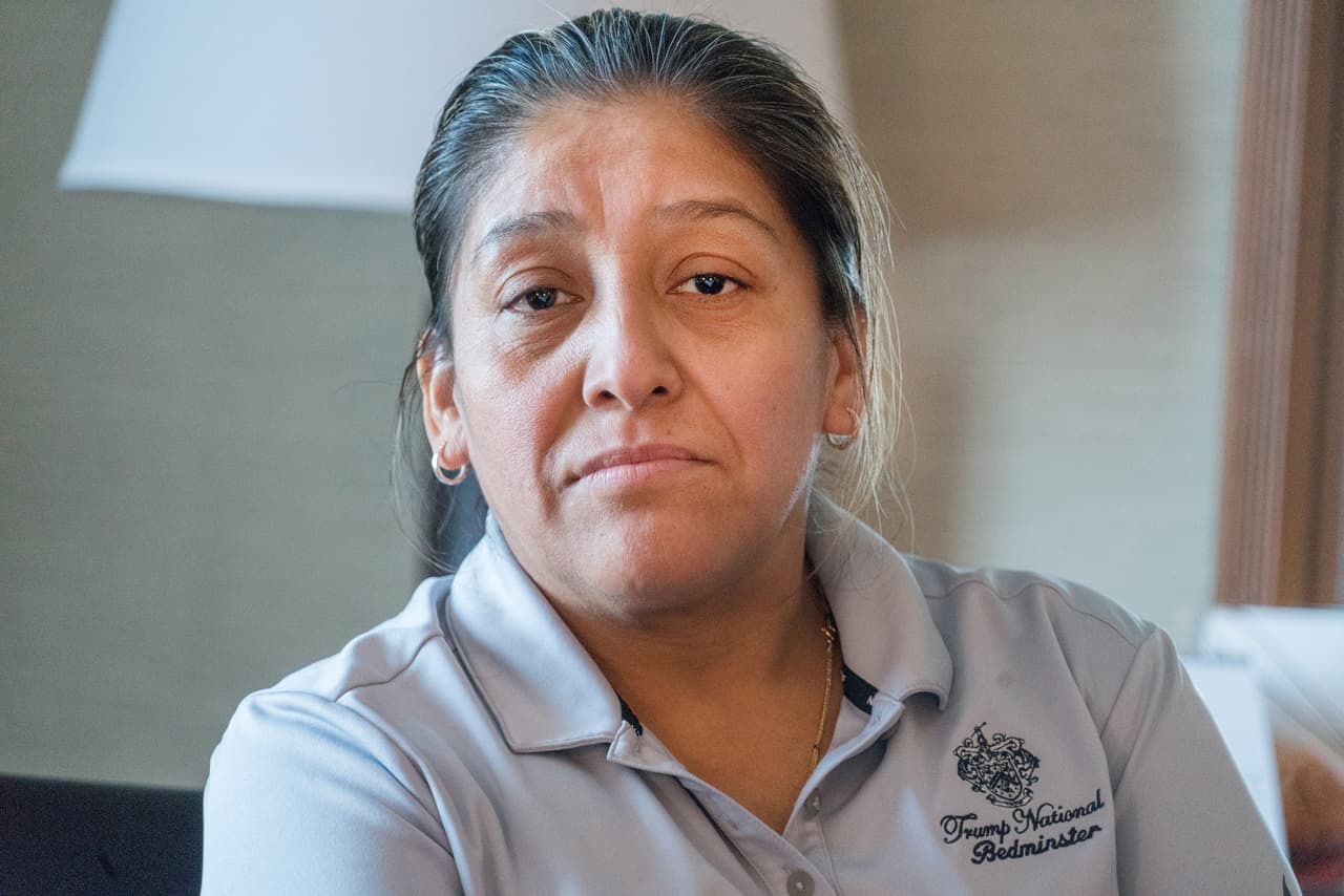 Victorina Sanán Morales fue una de las primeras en contar que había trabajado sin documentos legales en uno de los clubes de Trump.